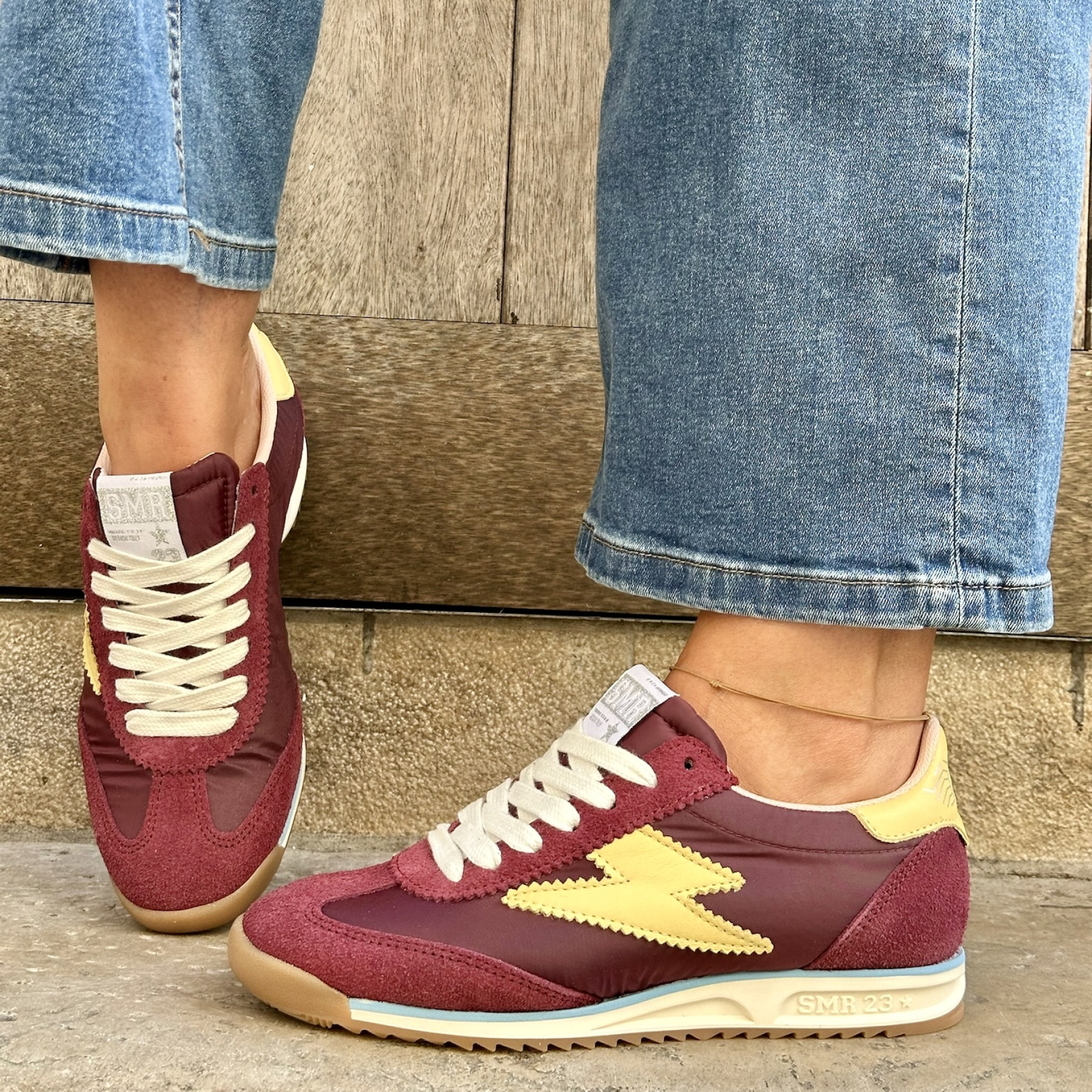 basket SEMERDJIAN joyce c464 bordeaux basket SEMERDJIAN joyce c464 bordeaux