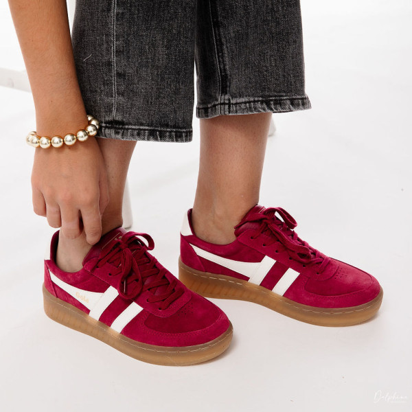 GOLA BASKET GRANDSLAM SUEDE CERISE CLA589KY