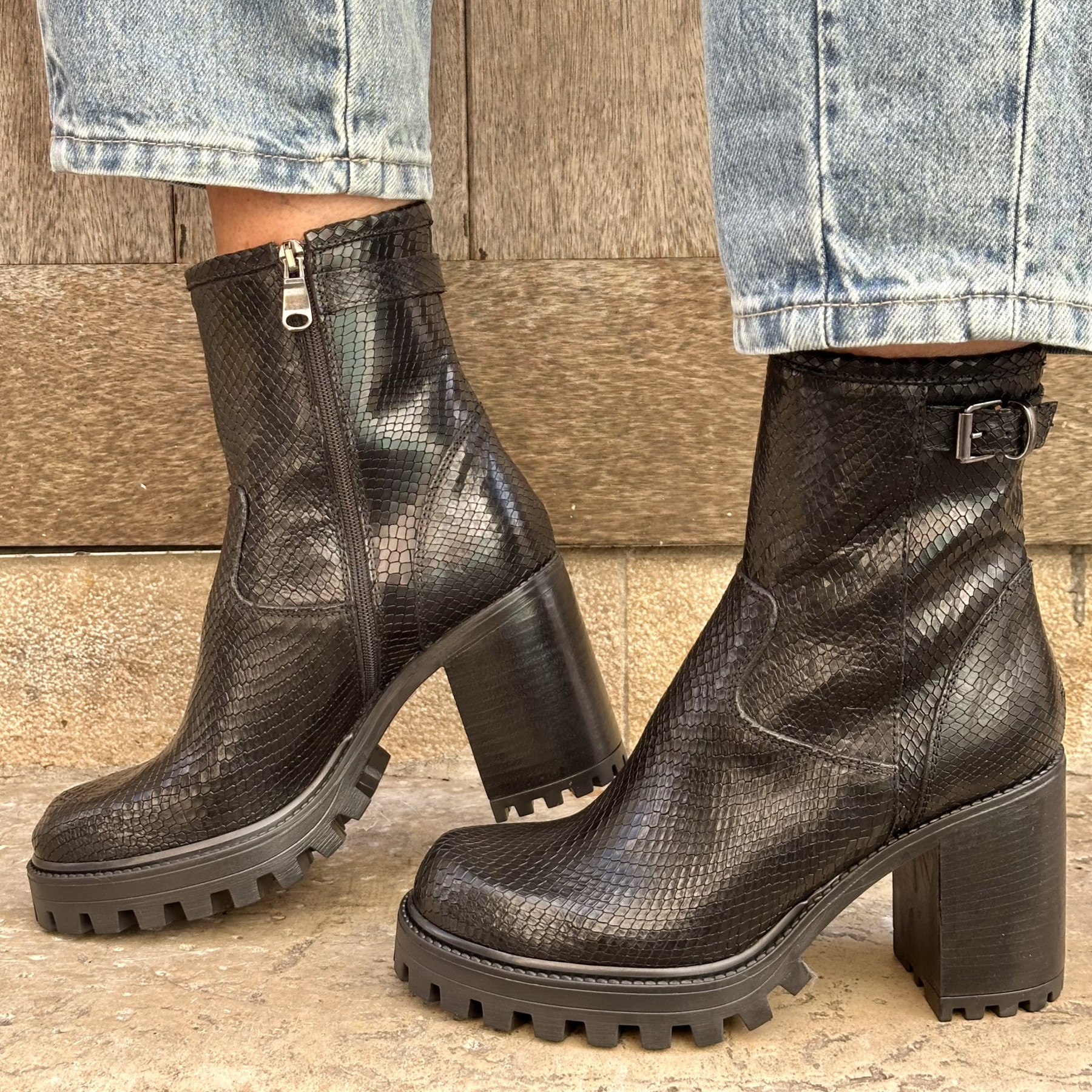 PAOYAMA BOTTINE ILDA NOIR HIVER 2025 PAOYAMA BOTTINE ILDA NOIR HIVER 2025