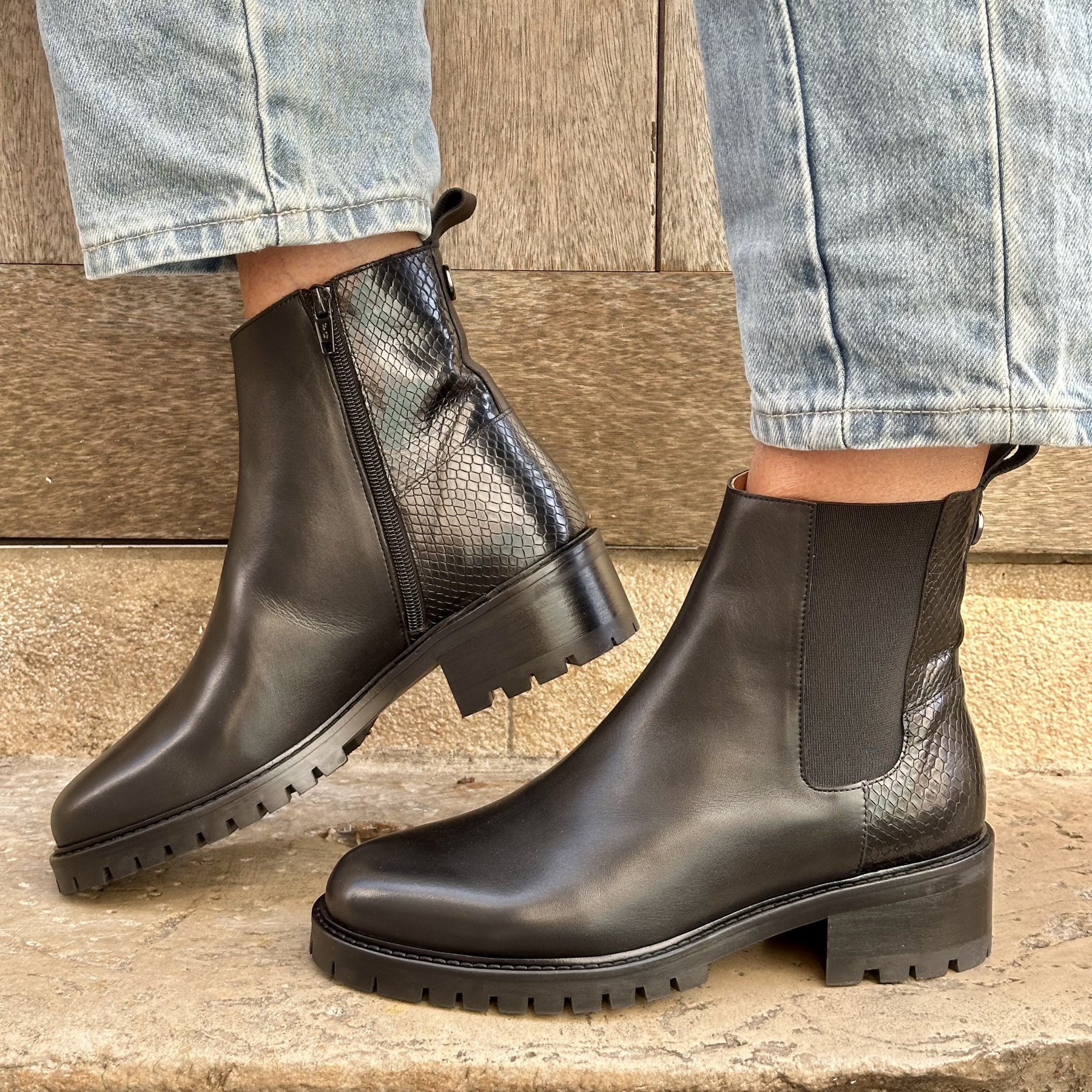 maroli bottine 8849 ambre noir maroli bottine 8849 ambre noir