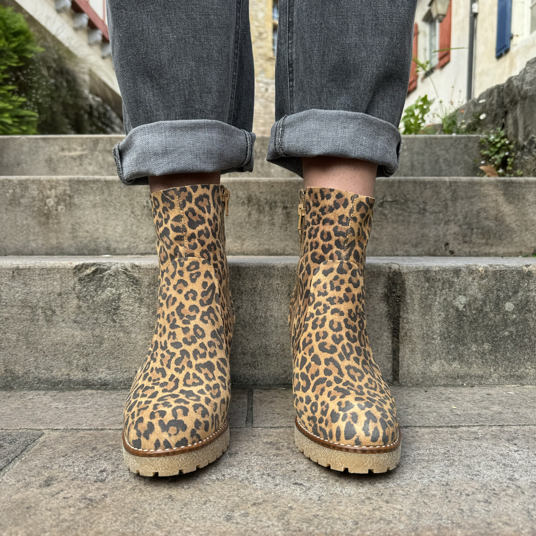 maroli bottines 7861 leopard bark 