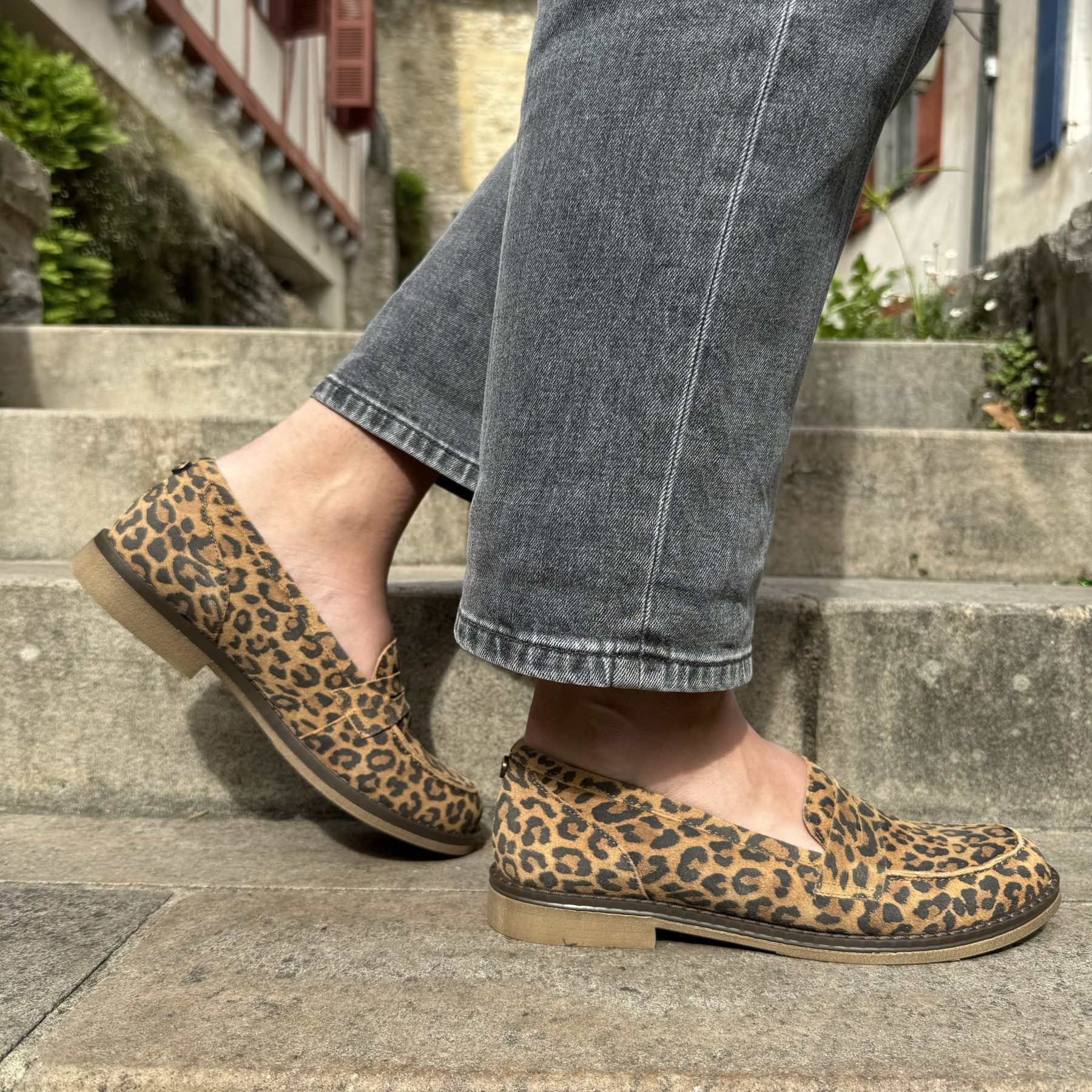 MAROLI MOCASSIN LEOPARD 7428