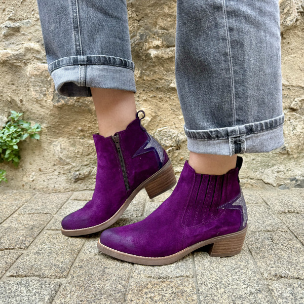 MKD BOTTINES GAEL 440 VIOLET