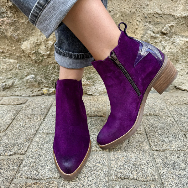 MKD BOTTINES GAEL 440 VIOLET