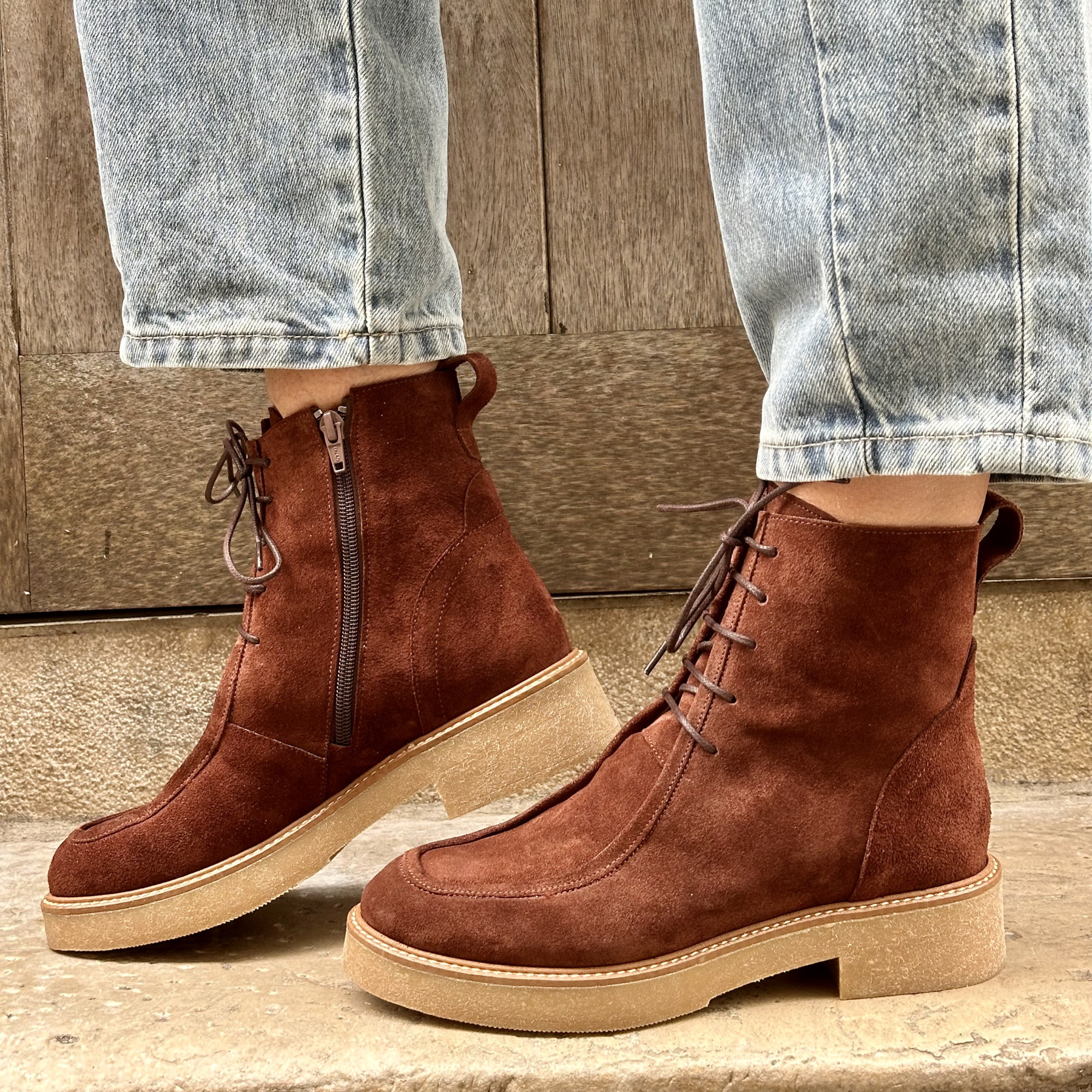 garance bottines naka chocolat garance bottines naka chocolat