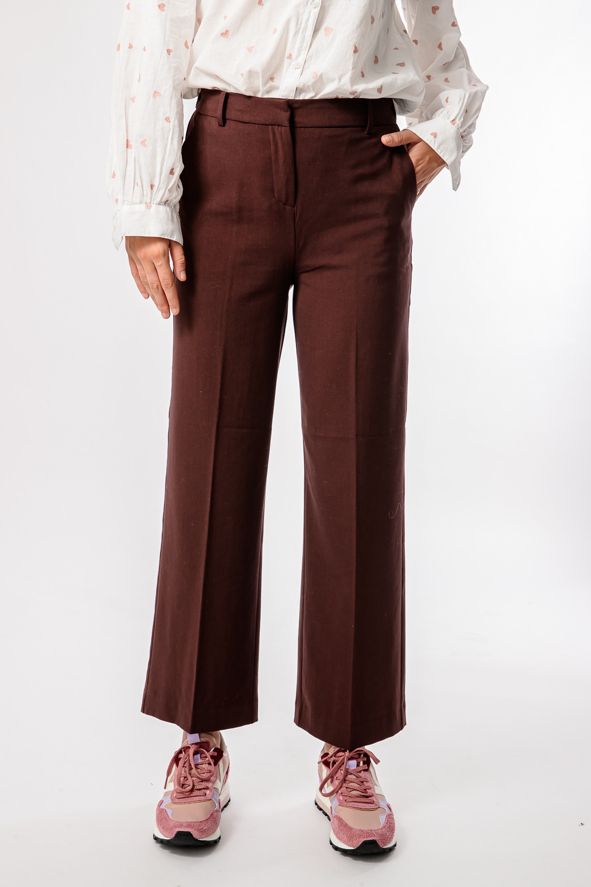 Pantalon bordeaux b young bydanta 15027