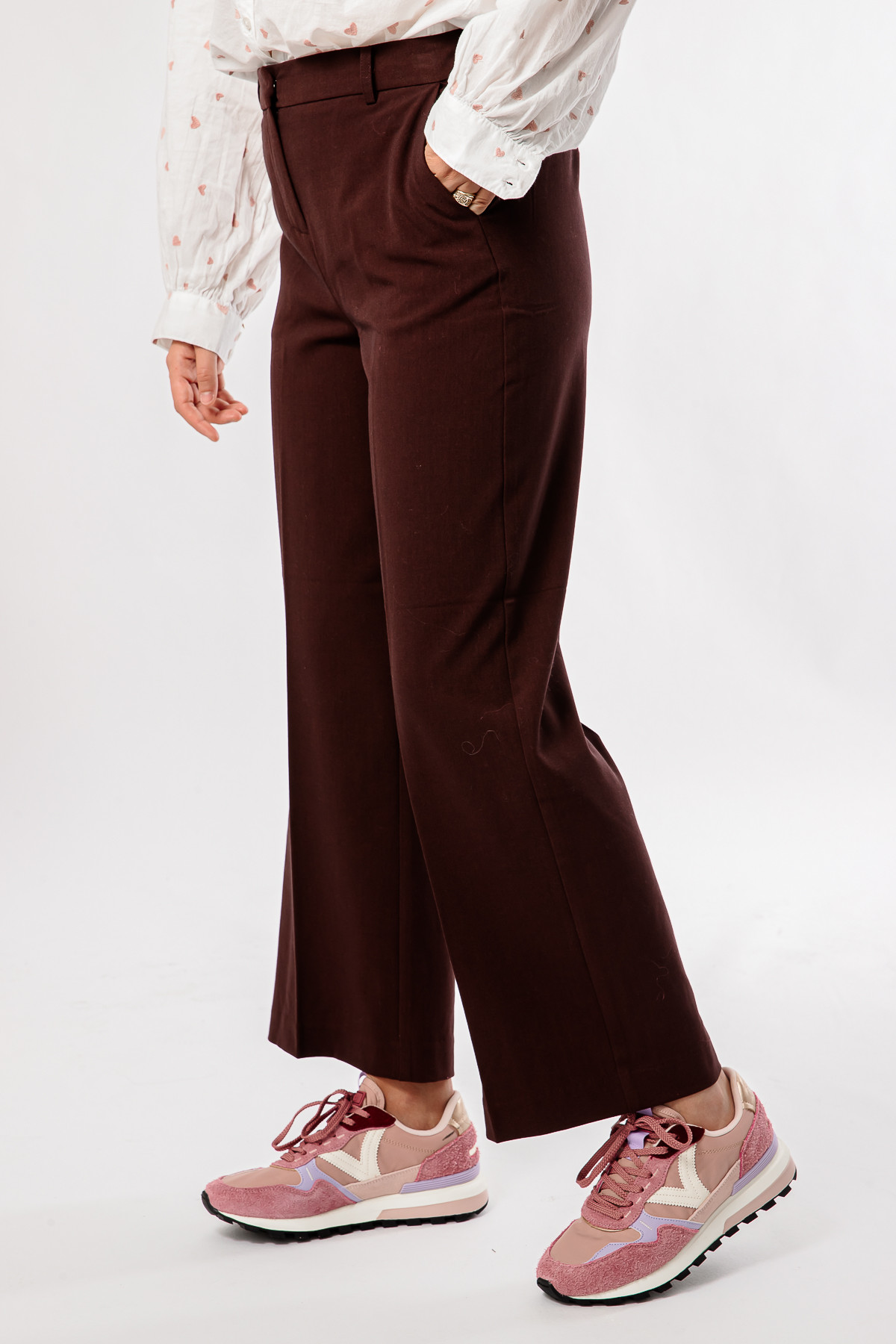 Pantalon bordeaux b young bydanta 15027