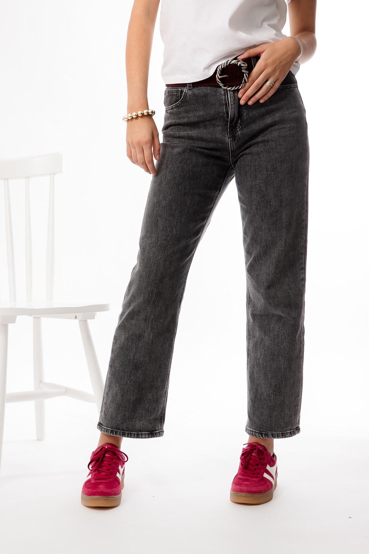 pantalon gris SOLANGE JD409 ORAIJE