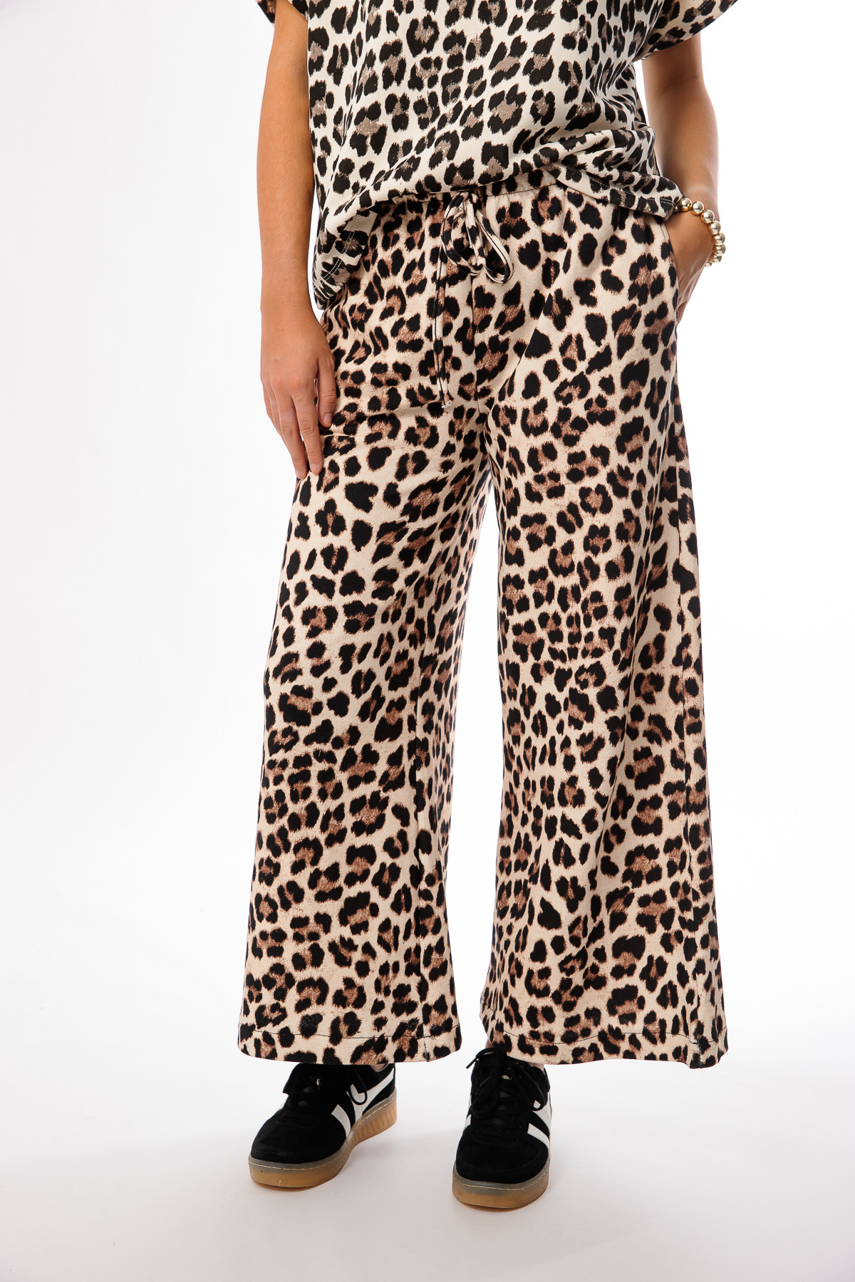 PANTALON LEOPARD AMPLE ART 70392 l'esstiel