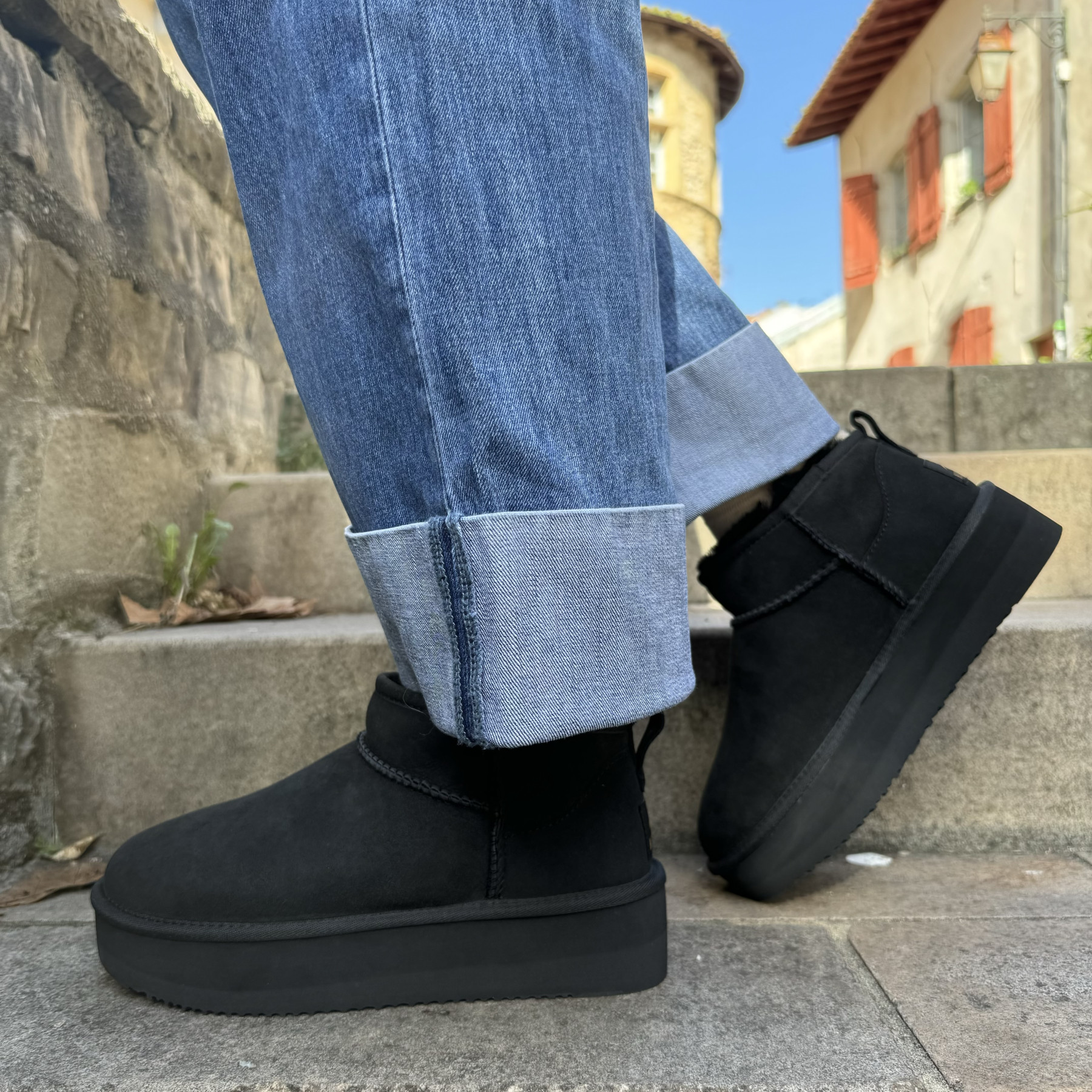 SWEET HERITAGE MULES PATINEUSE NOIRES 